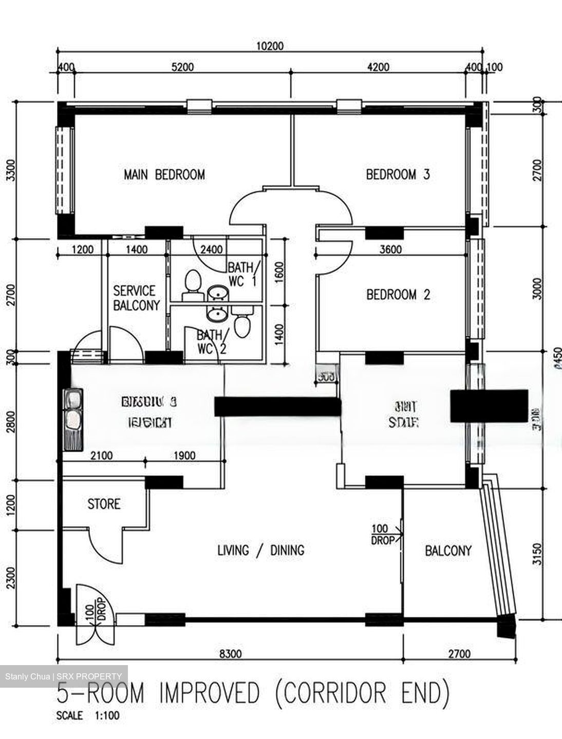 Blk 367 Woodlands Avenue 5 (Woodlands), HDB 5 Rooms #458769701
